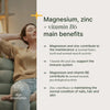 Magnesium, Zink + Vitamin B6