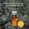 Vitamin D3 + K2, 1000 IE D3 / 25 μg K2-MK7