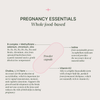 Das Wichtigste für die Schwangerschaft